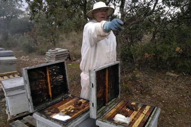 Lázaro dando instrucciones a su hijo