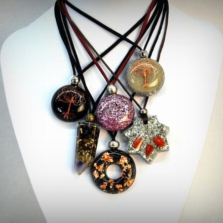 colgantes de orgonita